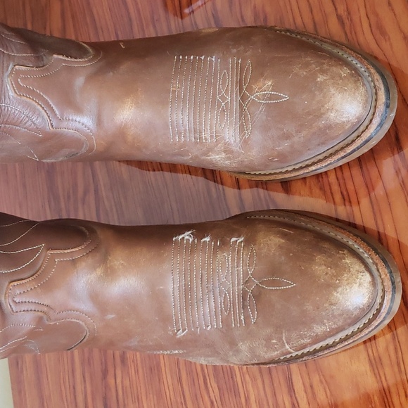 Tony Lama Men's Zindelo Work Boot 4013 Brown Leather Men's Size 11.5 D - Picture 4 of 16